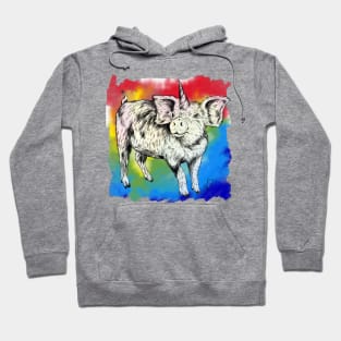 Rainbow Piggercorn Hoodie